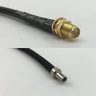 3 feet RG188 SMA FEMALE to TS-9 MALE Pigtail Jumper RF coaxial cable 50ohm Quick USA Shipping