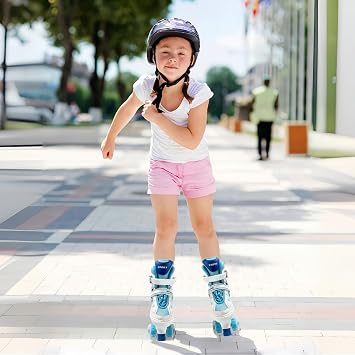 Adjustable Kids Roller Skates for Girls and Boys
