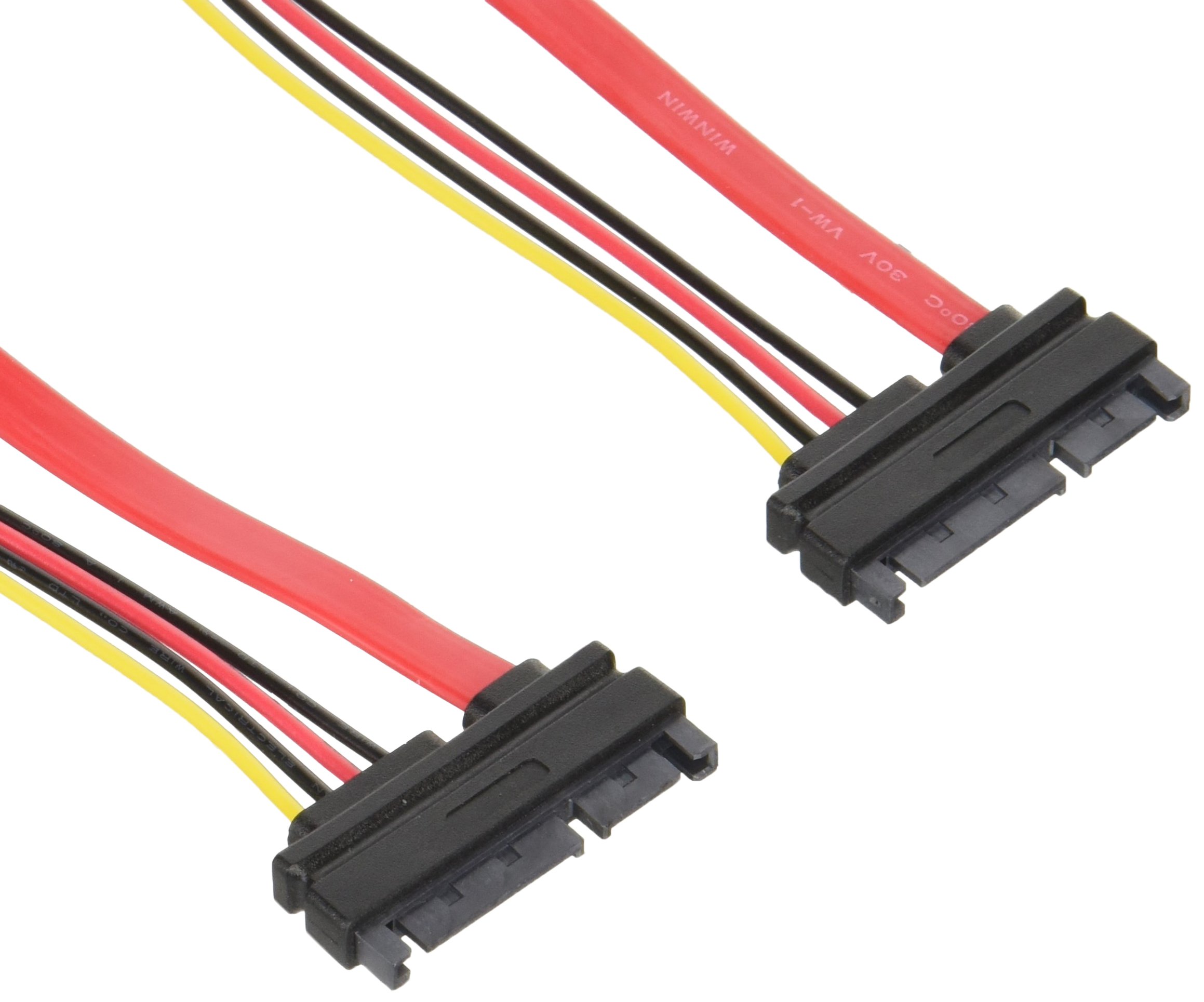 Amazon.co.jp: 変換名人 SATA(7ピン)+SATA電源(15ピン) (オス - オス