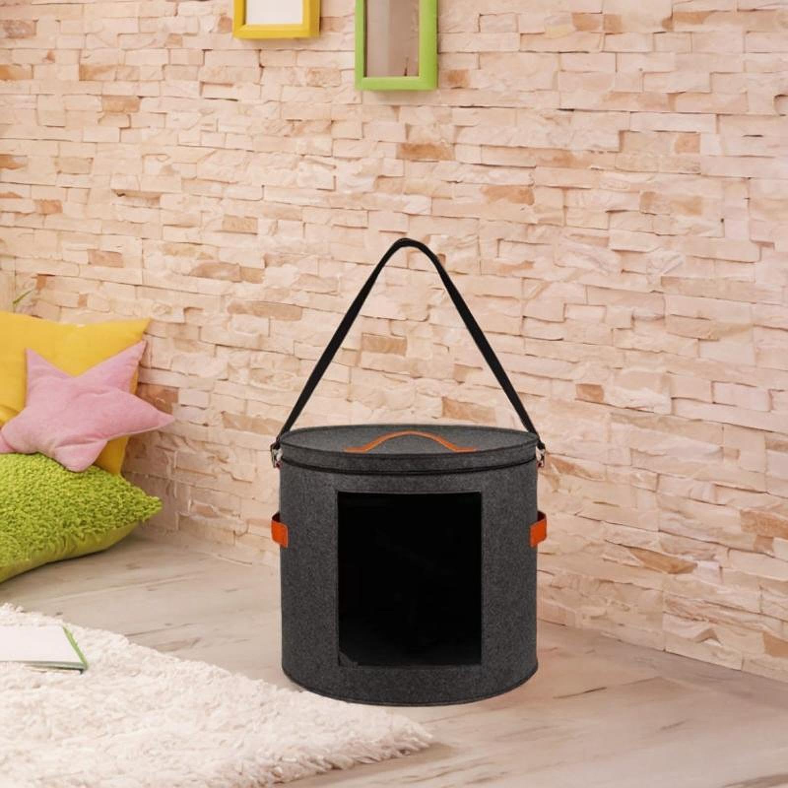 Caja para Sombreros de Mujer con Tapa, Estuche para Guardar Boinas en O en Casa.