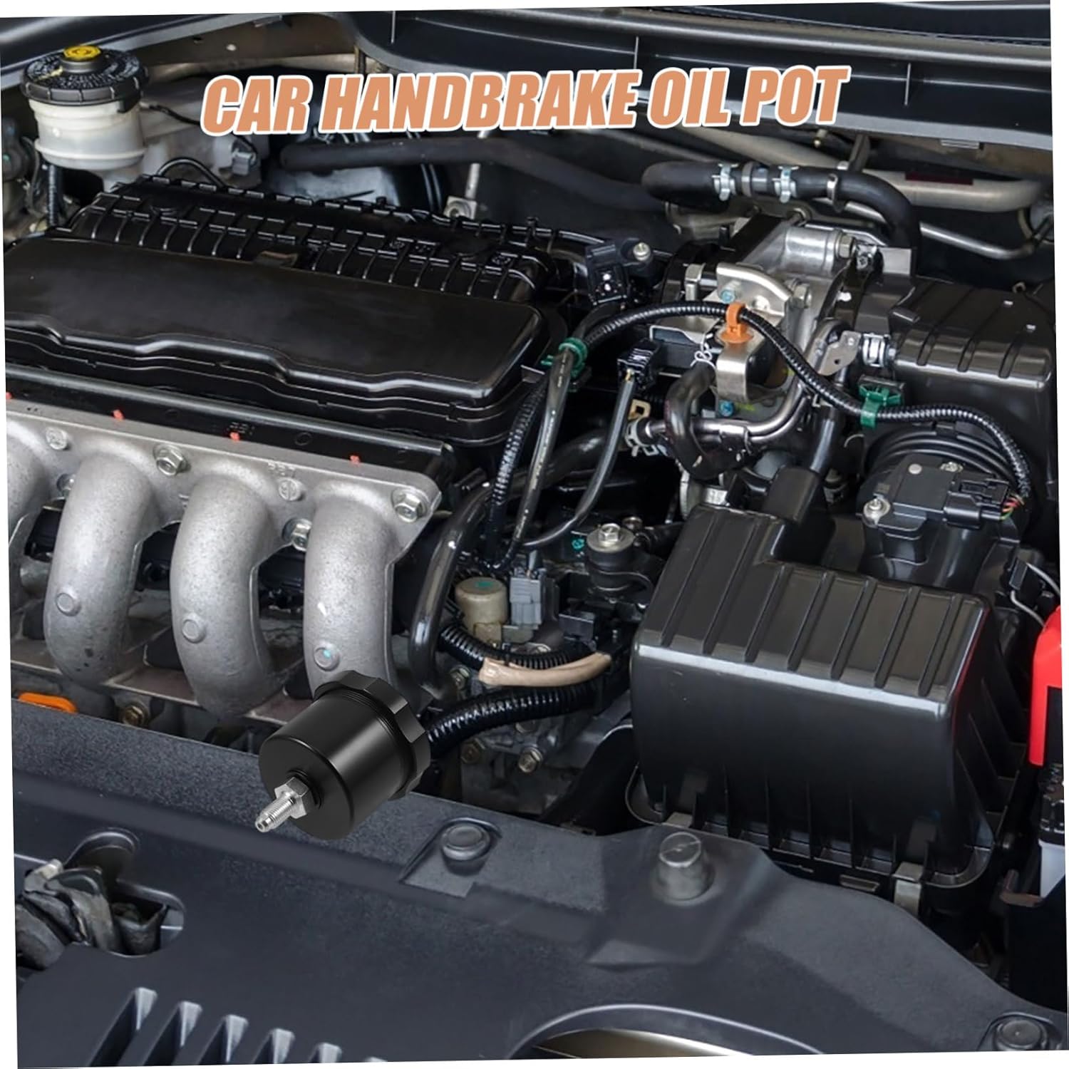 LIFKOME Hydraulic Drift Oil Tank Tank Car Brake Fluid Reservoir Car Oil Bottle