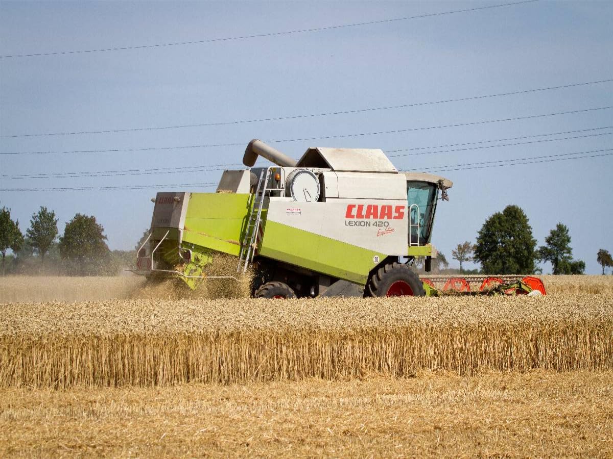 CALVENDO Puzzle macchine agricole per toccare vicino 1000 pezzi Lege-Dimensioni 64 x 48 cm Foto puzzle Immagine di Veloce Mondi