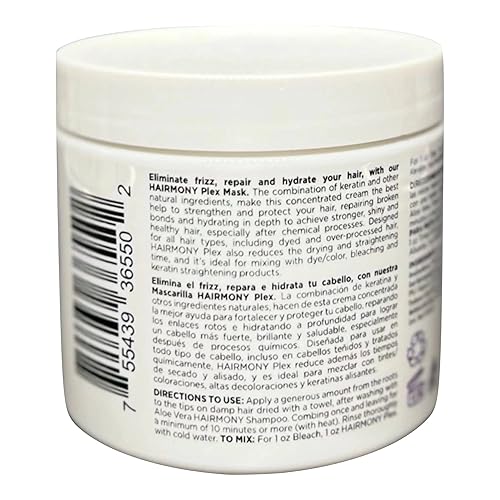 Miniatura 2 de Plex Professional Mascarilla Fortificadora y Reparadora de Cabello 16 Fl oz - Mascara reparadora para el cabello