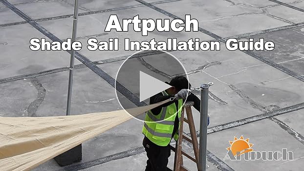 Amazon.com: Artpuch Sun Shade Sails Canopy, 185GSM Shade