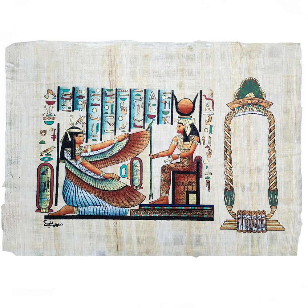 Papyrus égyptien personnalisé, l'art authentique contre les décors sans âme