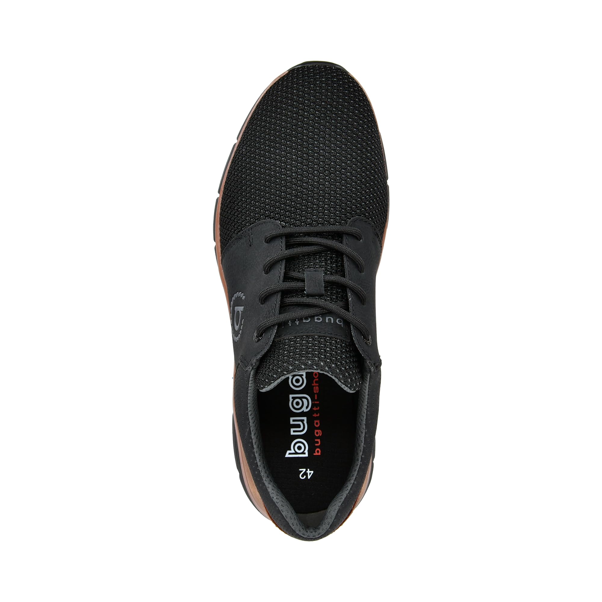 bugatti man Herren Low-Top Sneaker, Männer Sneaker, Wechselfußbett