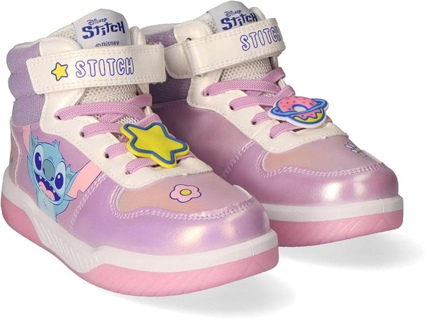 Zapatillas Blancas Pato Lucas Looney Tunes Niño - Talla 34 EU - Deportivas Cómodas Y Con Luces