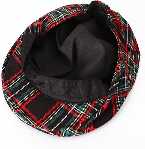 Miniatura 4 de A&J DESIGN Gorra de conductor para bebé, niño pequeño, 2 piezas, gorro de periódico y pajarita (3 meses a 8 años)