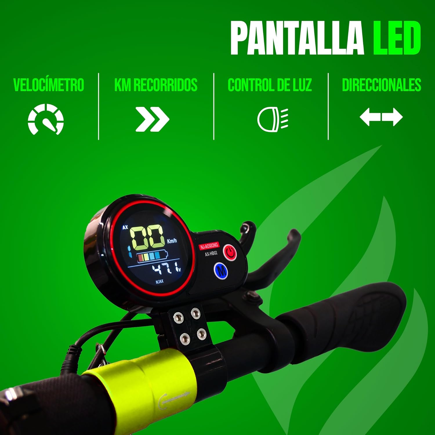 Evobike M1 LED Display