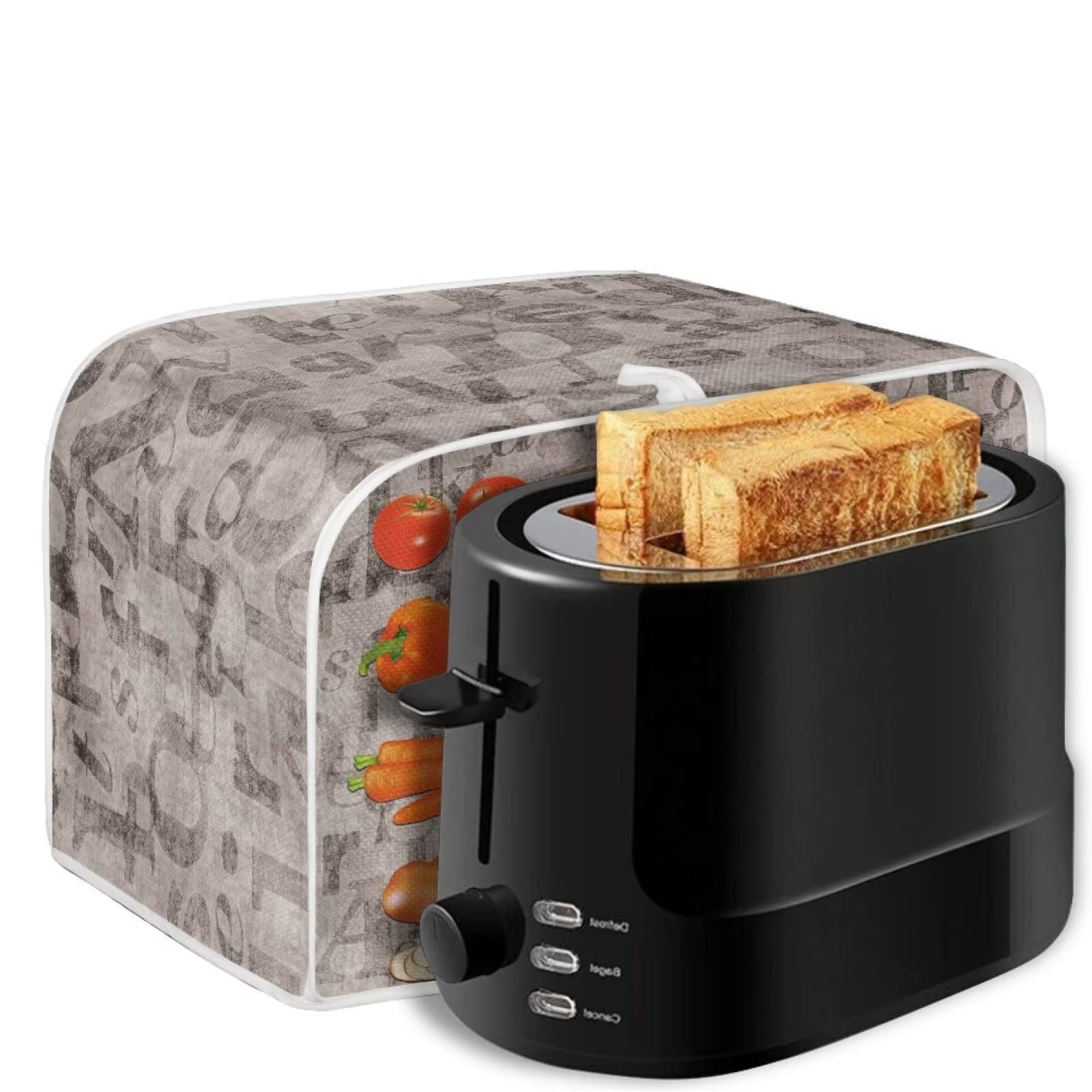 Housse Anti-Poussière Matelassée Pour Machine à Café, Batteur, Friteuse Air – Pochettes Rangement, Taille 34,5x26,5x29 Cm