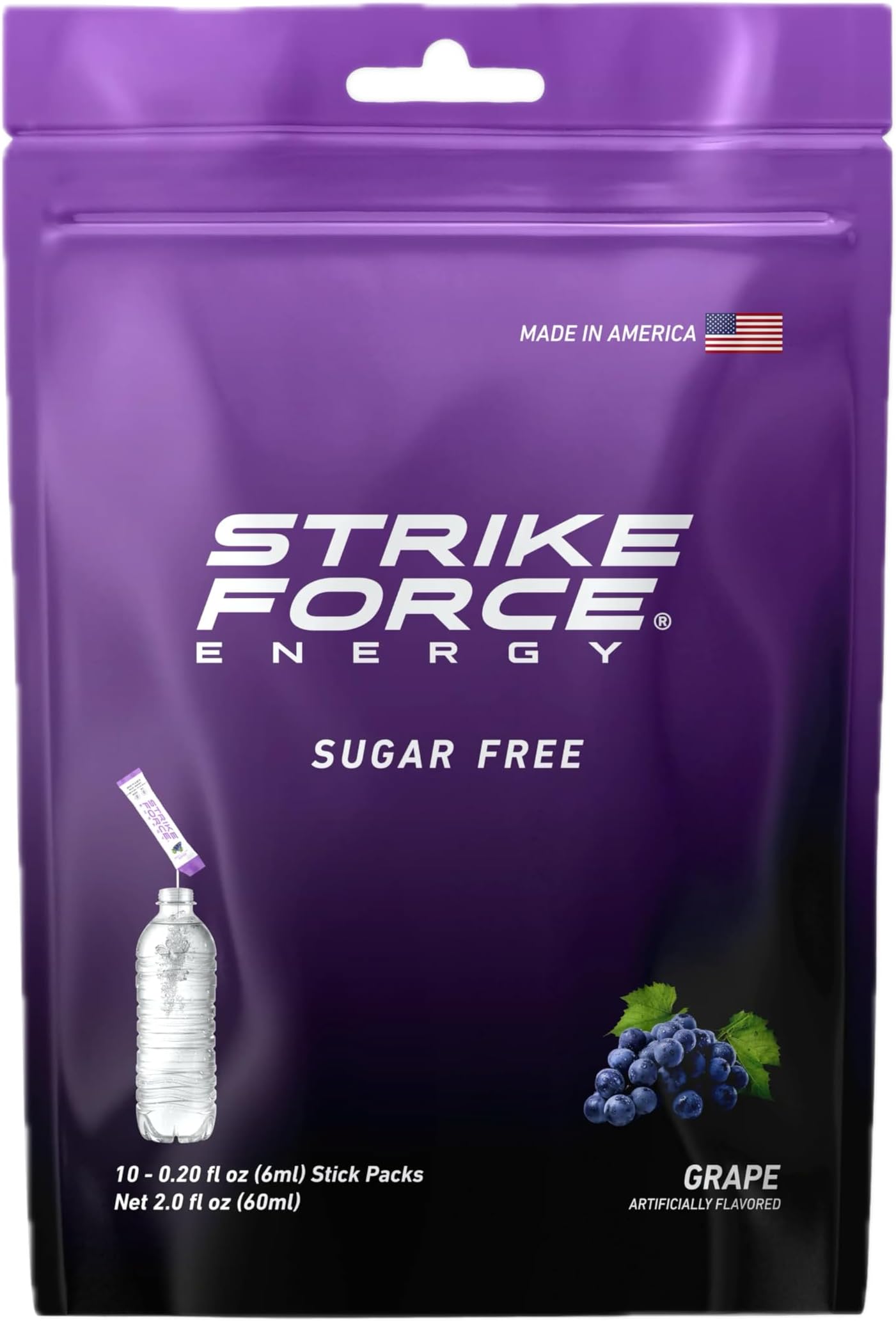 Strike Force Energy, 10 Ct. Box - Grape
