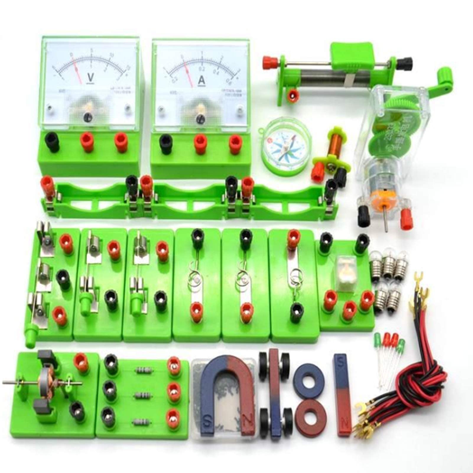 Circuit Building Set Electricity & Magnetism Experiment Kit - Circuit ...