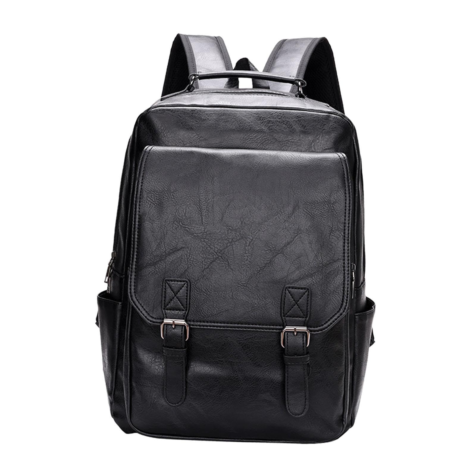 Men Backpack Trendy Portable Daypack for Outdoor Activities Climbing Camping Black | Clothing, Shoes & Accessories | Mens Accessories | Backpacks, Bags & Briefcases-image-14