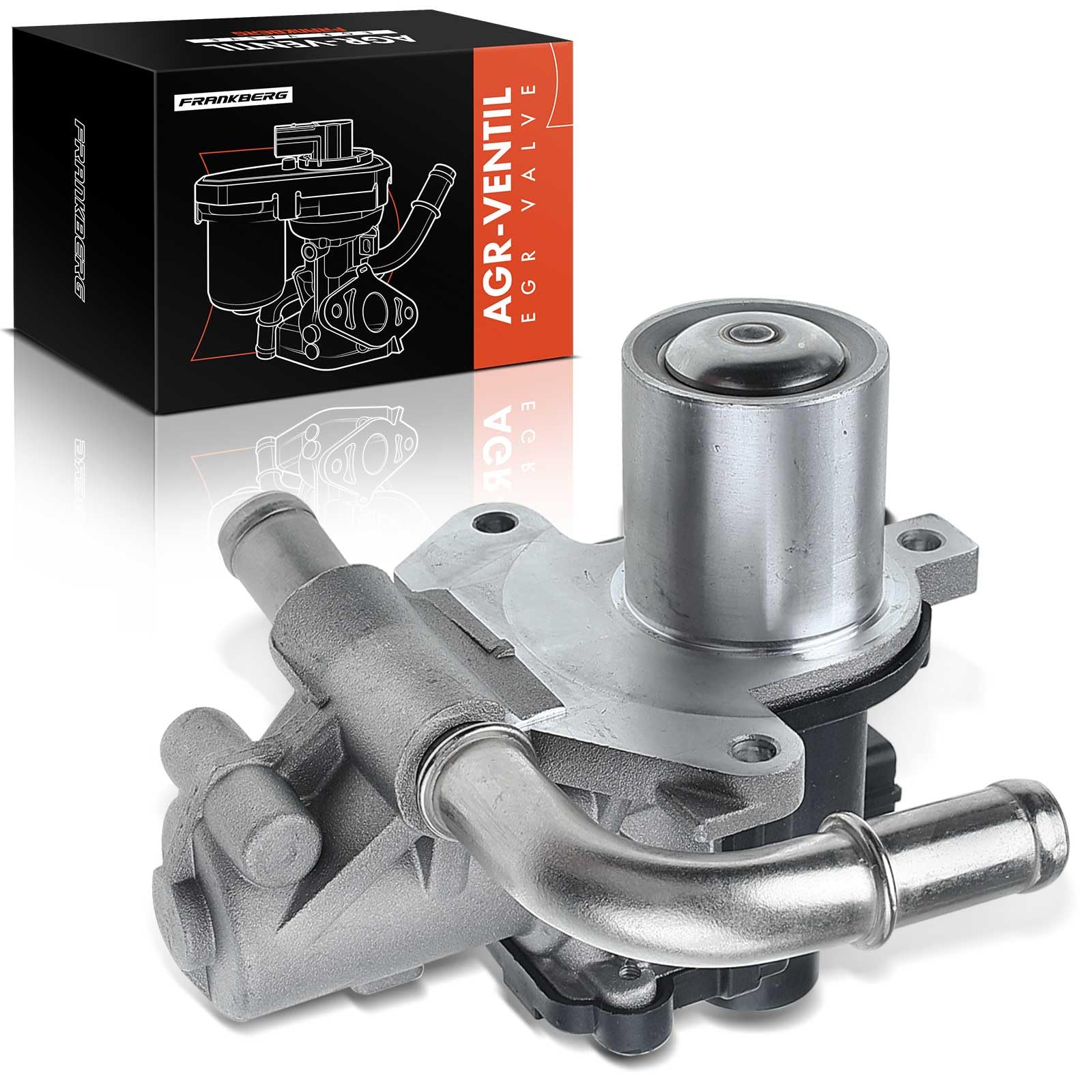 Frankberg Válvula EGR Diesel Compatible con Dokker MPV KE 1.5L Clio IV BH 1.5L M.e.g.a.n.e III Grandtour KZ0/1 1.5L Duster HS 1.5L Juke F15 1.5L Replace# 1471000Q0K