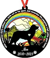 Vista 92 de Adorno de atrapasoles de setter irlandés personalizado, adorno de Navidad de Setter irlandés, regalo para perro amante, setter irlandés