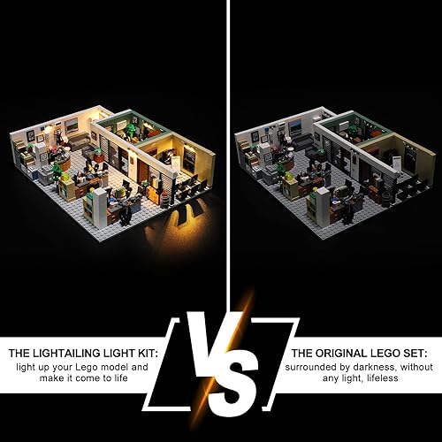 Miniatura 6 de LIGHTAILING Luz para Lego-21336 The Office - Kit de iluminación LED compatible con el modelo de bloques de construcción Lego - NO incluido el juego