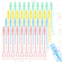 SULOLI 40 pcs Bunny Bubble Wands, Mini Bubble Party Favors Wand Blowing Sticks Bulk for Kids Adults Summer Birthday Party Supplies
