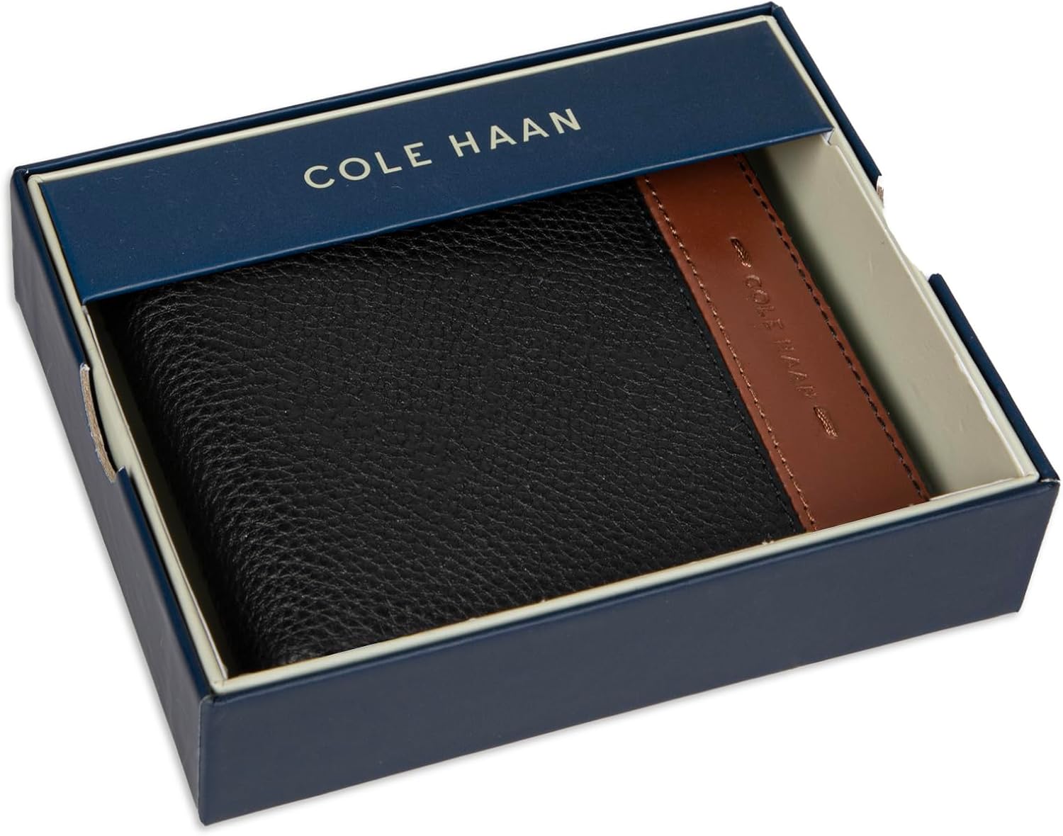 Cole Haan Men's Leather Everyday Bifold RFID Wallet - Image 7
