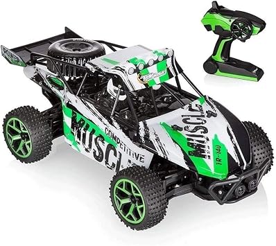 2020 New Monster Racer Car 2.4GHz 4WD High Speed RC Car 1/18 Large Wheels Off-Road Remote Control Car Mountain Rock Climber Best Christmas Gift For Kids, Hobby RC Cars