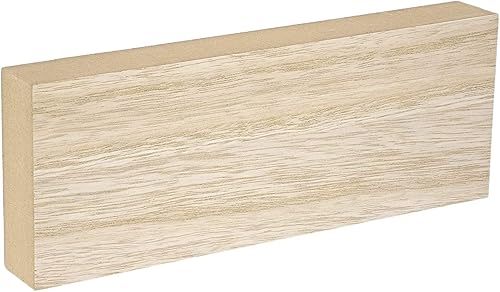 Miniatura 6 de Bright Creations Bloque de madera sin terminar para manualidades, bloque de letreros, juegos para niños (5 x 9 pulgadas, paquete de 4)