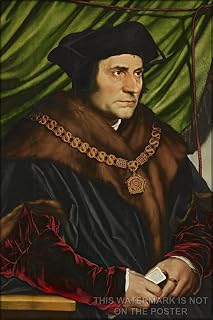 History Galore 24"x36" Gallery Poster, Sir Thomas More SAINT