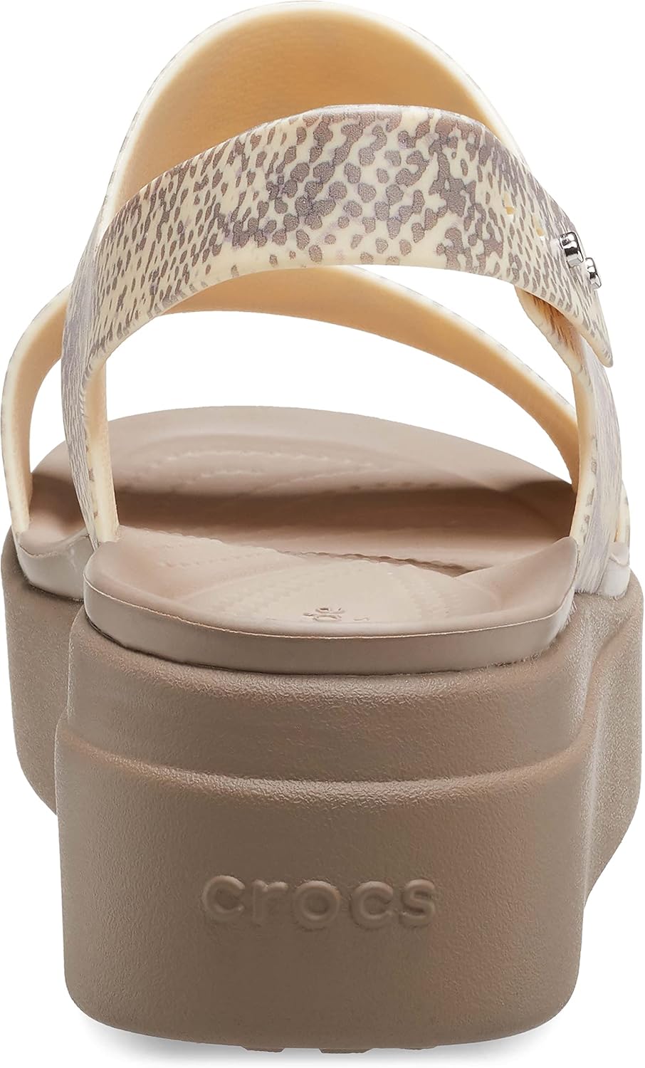 Vista 2 de Crocs Sandalia Brooklyn de cuña baja para mujer