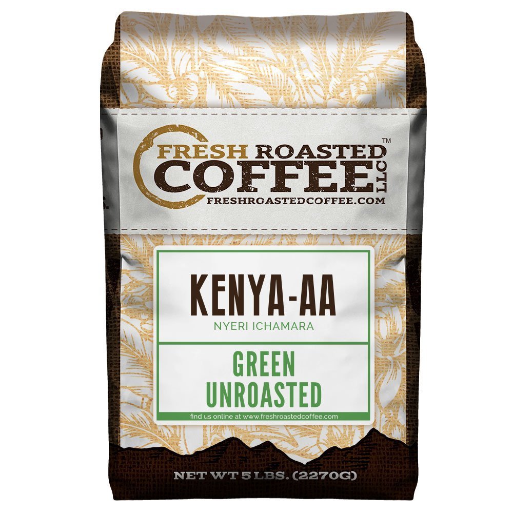 Fresh Roasted Coffee Kenya AA Unroasted 5 lb