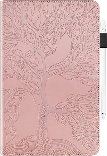Miniatura 181 de Dteck Funda para iPad mini de 7/6ª generación (A17 Pro/A15) versión 2024/2021 (8.3 pulgadas), bonita funda con diseño de árbol con función