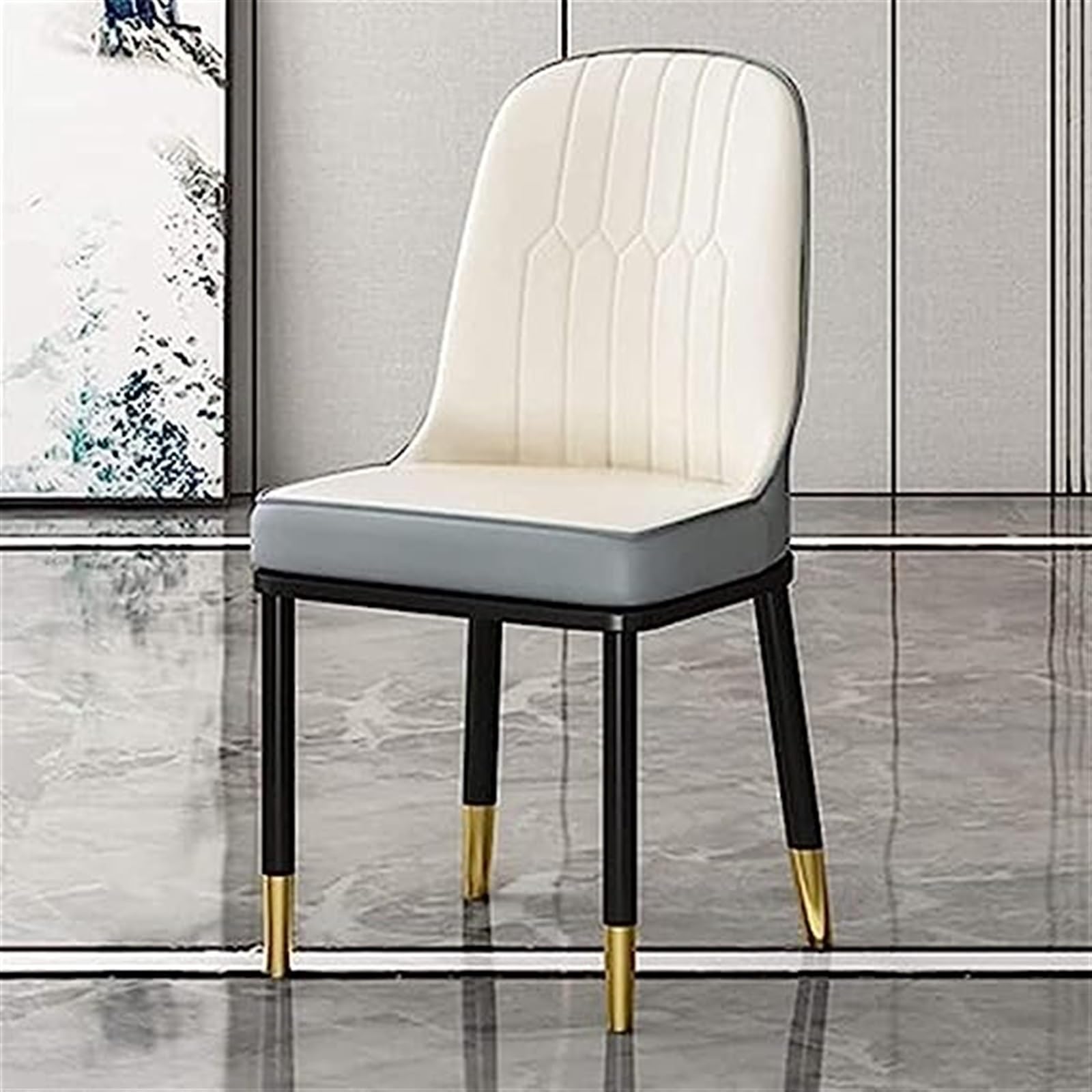 Amazon｜ダイニングチェア6脚セットモダンなフェイクPUレザーリビング