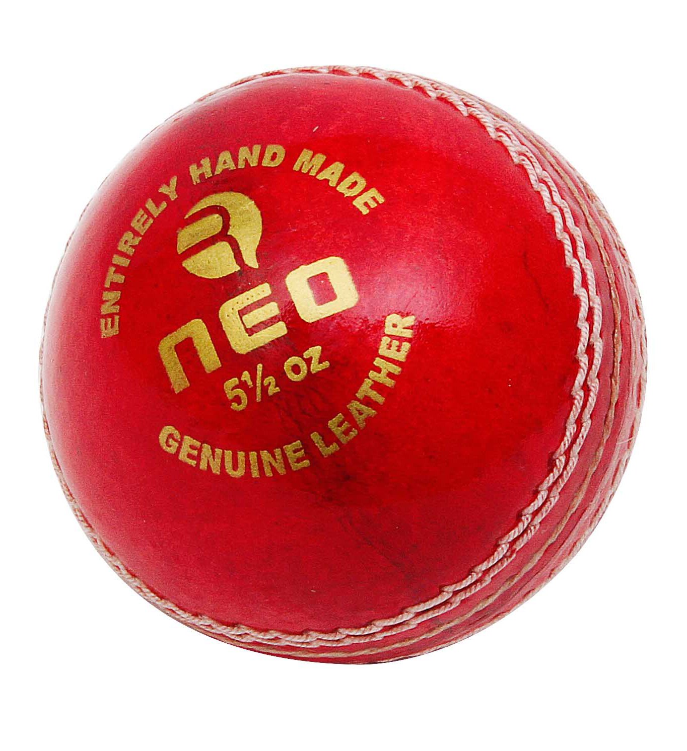 R-MAX Cricket Ball Leather, Red Neo-A Leather Cricket Ball (4 Part Ball, Pack of 1)-picture-28
