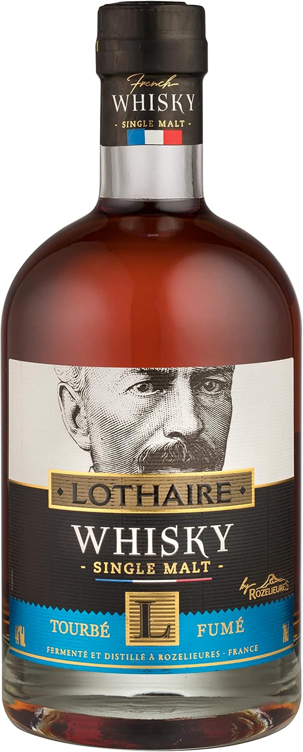 Lothaire Whisky Single Malt Tourbé Fumé 44° (1 X 0.70L) Amazon.fr Epicerie