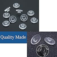 Vista 7 de 5 pares de almohadillas de nariz redondas para empujar, almohadillas de nariz deslizantes para gafas de sol