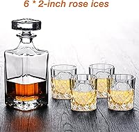 Vista 6 de CAMKYDE Bandeja para cubitos de hielo en forma de rosa de 2 pulgadas [1 molde + 1 embudo + 6 tapones], molde de silicona para cubitos de hielo