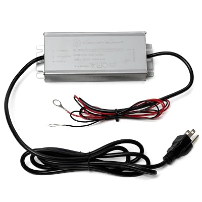Electrolysis Power Supply for Rust Remover for Metal – Gentle DIY for Cast Iron & Steel – Safe Rust Converter for Metal 12 Volt Power Supply with UL Certification by Hickory Summit