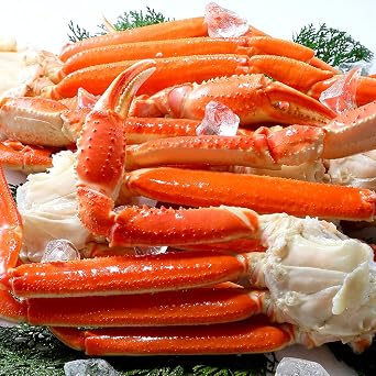Kaimu Snow Crab Legs 3L-4L Size Boiled Natural Real Snow Crab Approx. 4kg