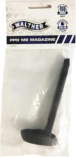 Miniatura 2 de Umarex Walther PPS M2 Blowback Pistola de aire BB calibre .177, cargador de repuesto de 18 disparos (solo mag)