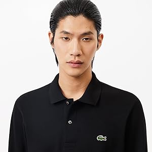 Lacoste Men's Classic Long Sleeve Pique Polo Shirt