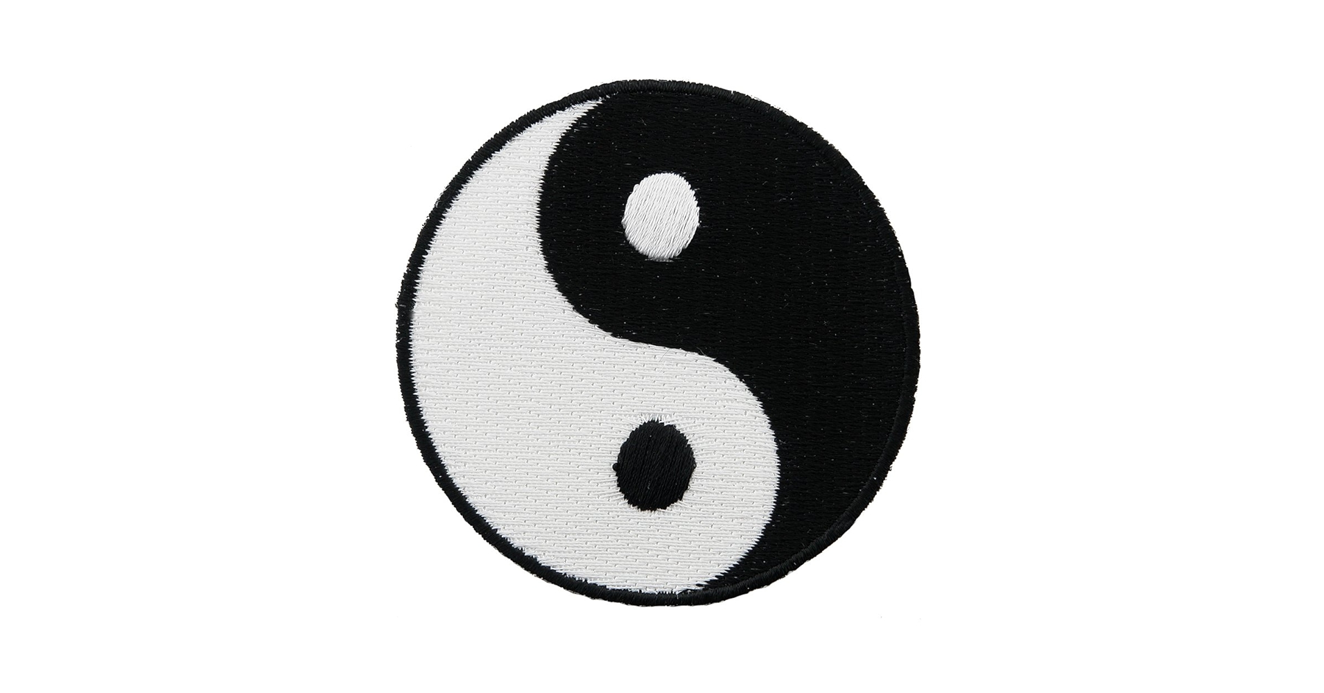 Amazon.com: Yin Yang Embroidered Patch Iron-On Chinese