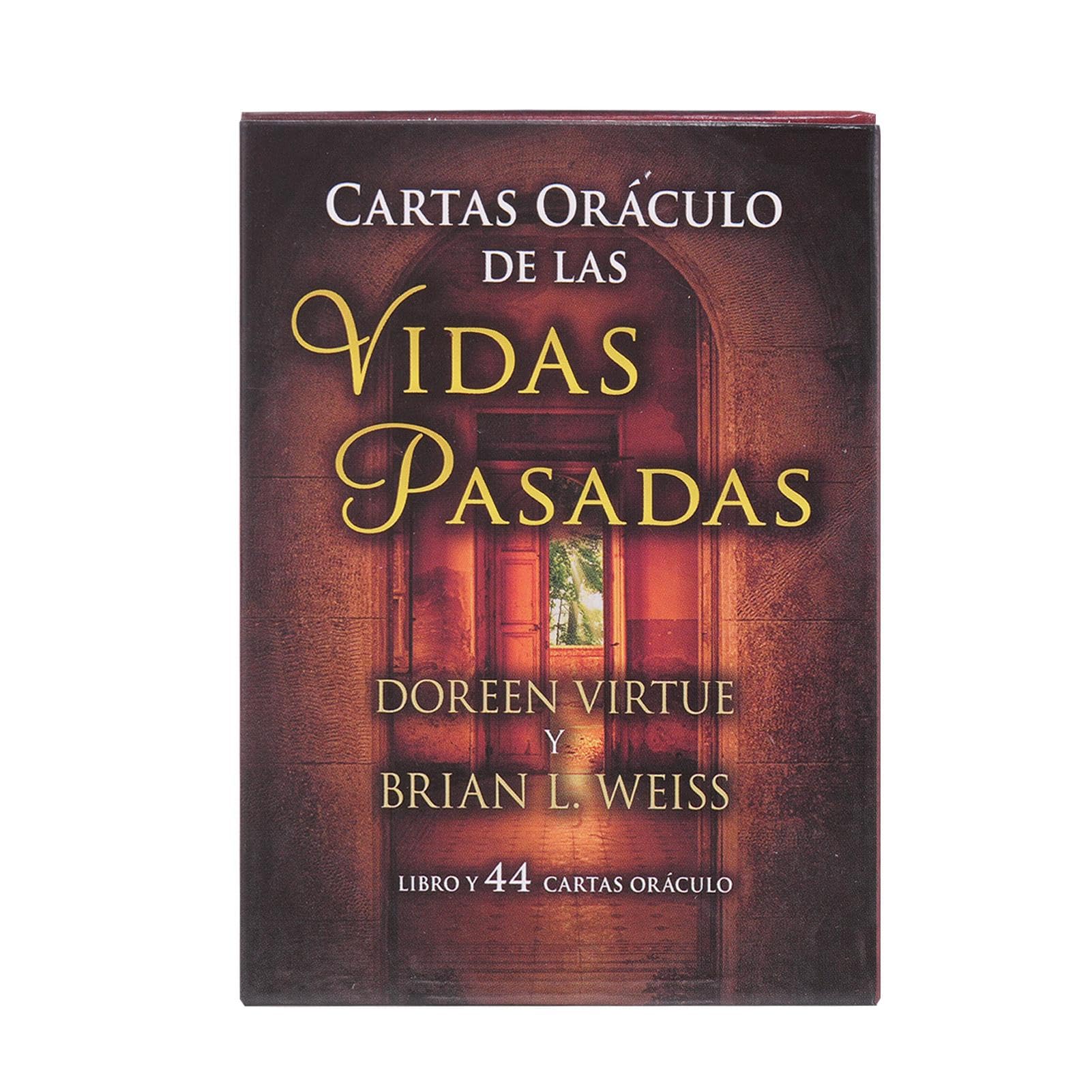 Carte dei Tarocchi Oracle della Vita Passata Gioco Interattivo Divinazione Inglese