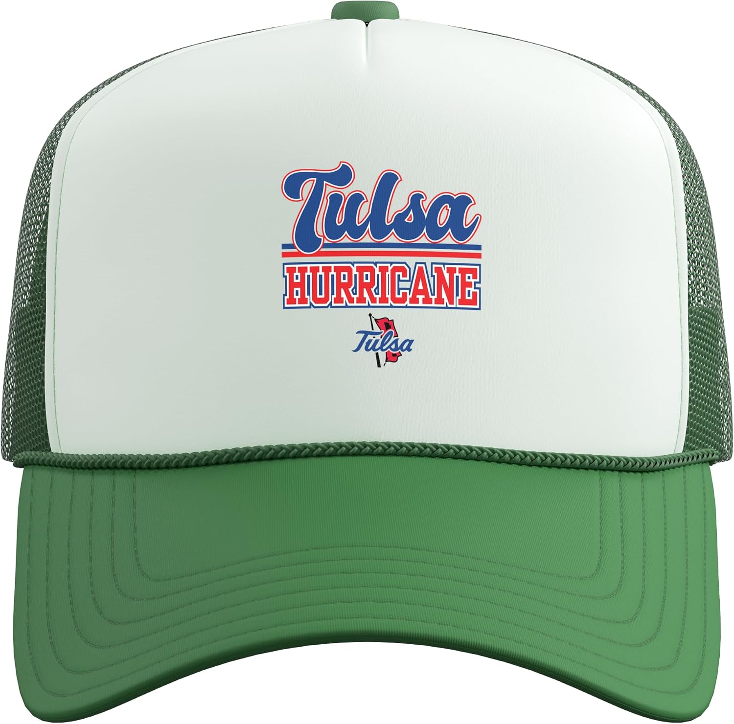 Tulsa Golden Hurricane | Official NCAA Merch | NCAFTUL02 Trucker Hat with Adjustable Mesh Back