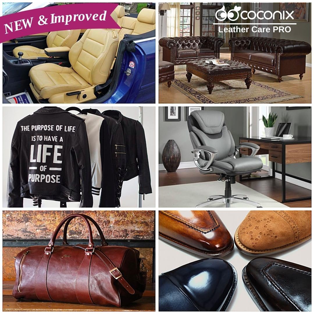 Kit De Réparation Coconix Pour Meubles En Vinyle Et Cuir – Redonne Vie à Vos Canapés, Vestes Et Sièges