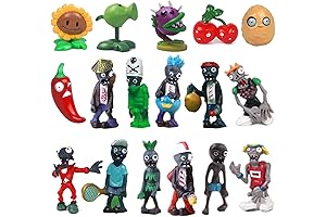 17 PCS Plants vs. Zombies Toys: The Perfect Gift for Fans