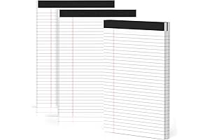 Lined Paper Pads Legal Size Note Pads For Home, School, Office