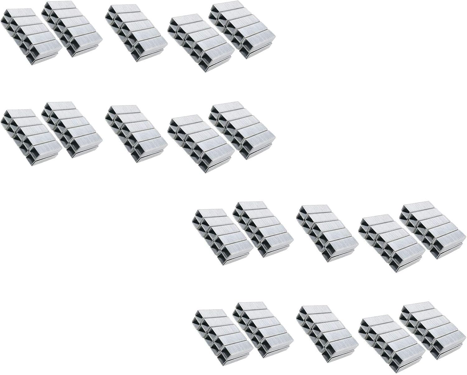 Flat Wire 8mm Staples Heavy Duty Stationary Stapler Staple Gun Refill 20000pc