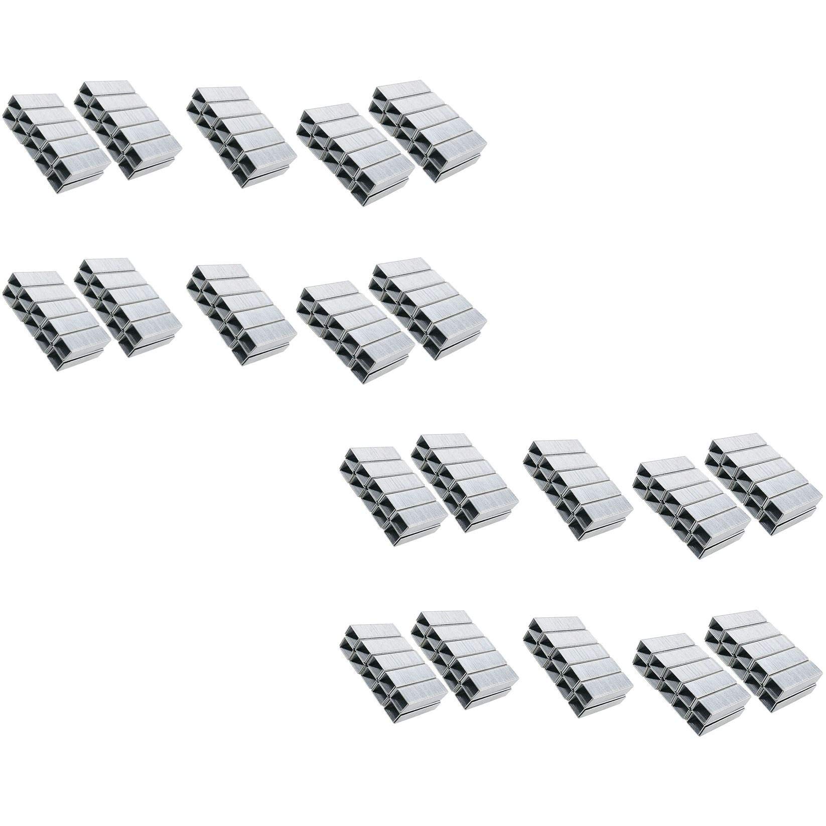 Flat Wire 10mm Staples Heavy Duty Stationary Stapler Staple Gun Refill 20000pc