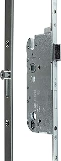 GU Secury Mehrfachverriegelung/Haustürschloss R4 mit Rollzapfen, Dornmaß 55mm, Entfernung: 92mm, Stulp: 16mm eckig, DIN Links/Rechts verwendbar (6-26463) incl. SN-TEC® Montageanleitung