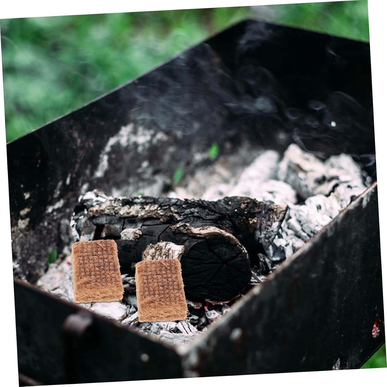 10pcs BBQ Fire Starter Outdoor Fire Starters for Grills and Pits Bricks