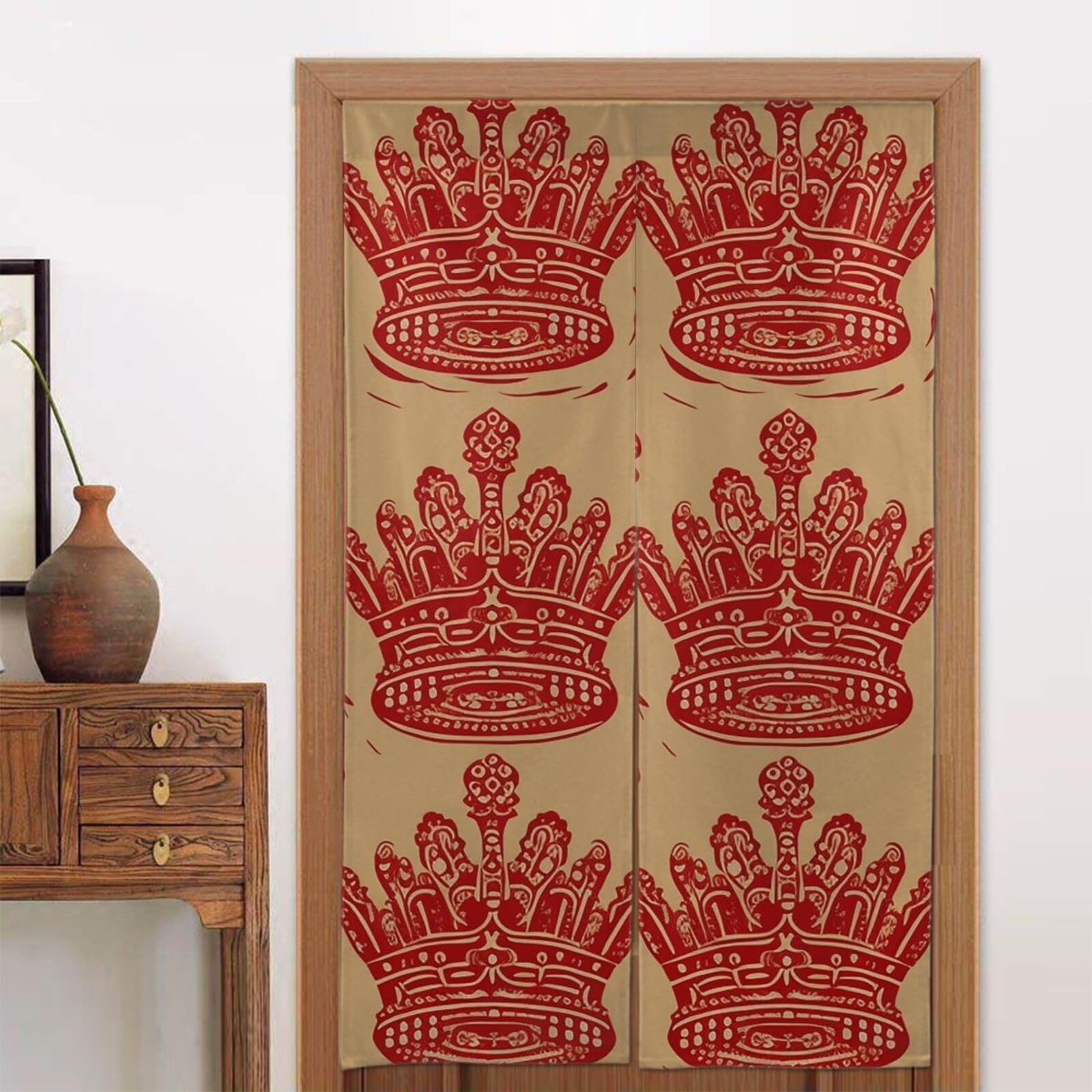 Rideaux de fenêtre occultants Couronne Rouge pour créer un cocon thermique dans votre chambre
