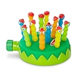 Melissa & Doug Sunny Patch Splash Patrol Sprinkler Toy with Hose Attachment