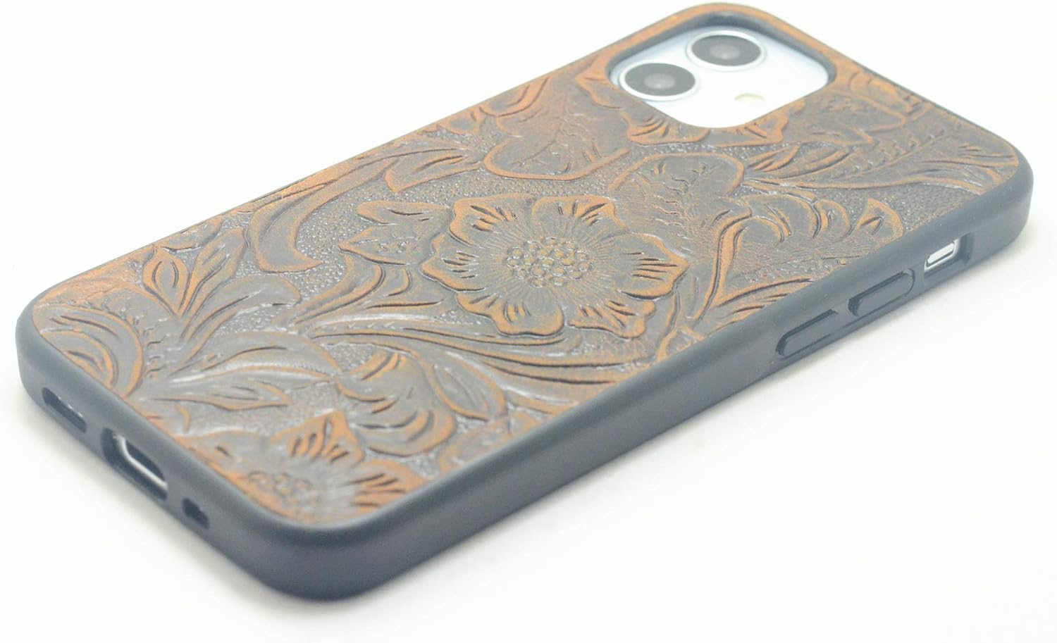 JJNUSA Compatible with iPhone 13 Mini 5.4 inches 2021 Leather Wallet Back Cover Case Brown
